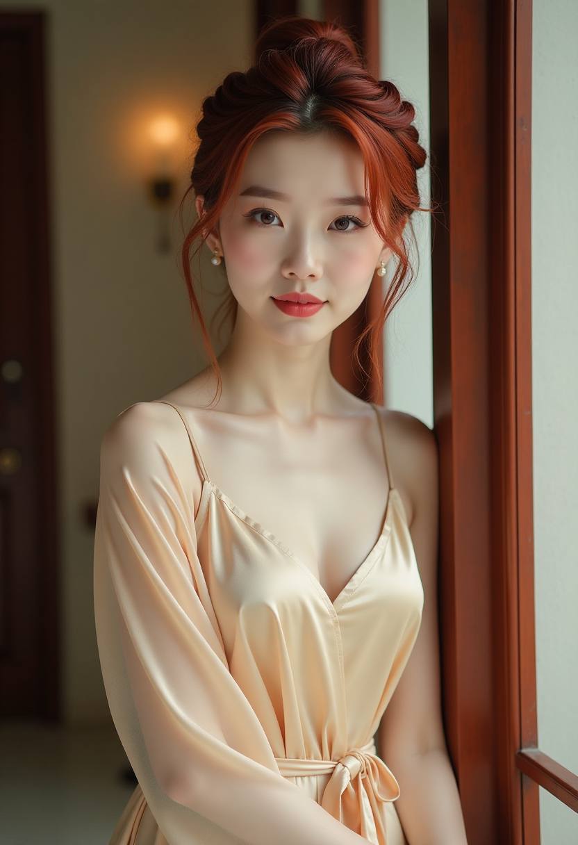 雨巷少女海报